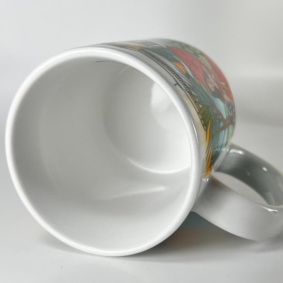 Vtg Cypress Gardens Coffee Cup Mug Florida Theme Park Ceramic Name Ann 90s - Picture 8 of 11